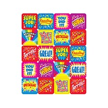 Carson-Dellosa Positive Words Stickers, Multi Colors, 120/Pack (0625)