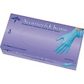 Accutouch Chemo Powder Free Blue Nitrile Gloves, Small, 100/Box (MDS192084H)