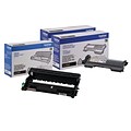 Brother Original DR420  Drum Unit and 2-Pack TN450 Black High Yield Laser Toner Cartridge