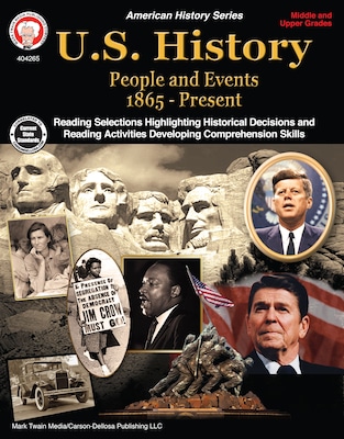 U.S. History, Grades 6 - 12 Paperback (404265)