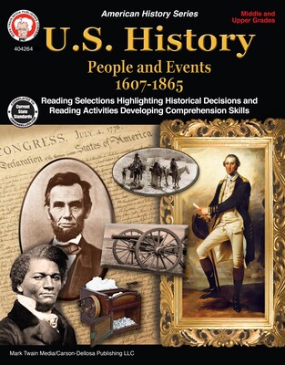 U.S. History, Grades 6 - 12 Paperback (404264)
