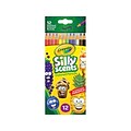 Crayola Silly Scents Colored Pencils, Assorted Colors, 12/Pack (68-2112)