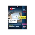 Avery Easy Peel Laser Shipping Labels, 2 x 4, White, 10 Labels/Sheet, 25 Sheets/Pack (6528)
