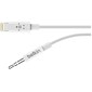 Belkin Lightning Audio Cable for iPhone/iPad/iPod Touch, White (AV10172bt06-WHT)