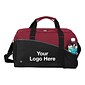 Custom Atchison® Center Court Duffel Bag; 10-1/2x18", (QL43281)