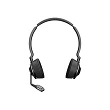 Jabra Engage Wireless Noise Canceling Stereo Computer Over-the-Ear Headset, MS Certified, Black (955