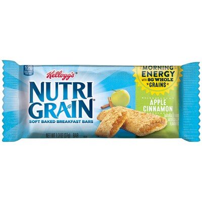 Nutri-Grain Apple Cinnamon Breakfast Bar, 1.3 oz., 16 Bars/Box (511370)