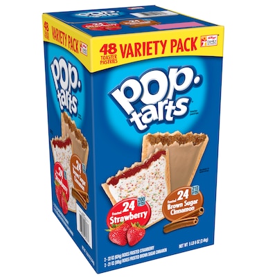 Kelloggs Pop Tarts Bars Variety Pack, 48/Carton (220-00456)