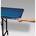 Creative Converting Stay Put Tablecover Royal Blue, 29 x 72, 3/Pack (37442)