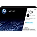 HP 58X Black Toner Cartridge, High Yield (CF258X), 2-Pack