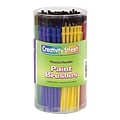 Chenille Kraft® Creativity Street® Economy Plastic Paint Brushes; 6-Color Assorted, 144/Pack (PAC5173)