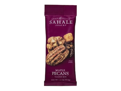 Sahale Snacks Maple Pecans Glazed Mix, 1.5 oz., 18/Carton (9386900018)