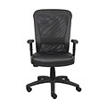 Boss Mesh-Back Manager Web Chair, Black (B580)