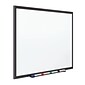 Quartet Premium DuraMax Porcelain Dry-Erase Whiteboard, Aluminum Frame, 5' x 3' (2545B)