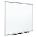 Quartet Nano-Clean Painted Steel Dry-Erase Whiteboard, Aluminum Frame, 8 x 4 (SM538)