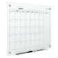 Quartet Infinity Magnetic Glass Calendar Dry-Erase Whiteboard, 3' x 2' (GC3624F)