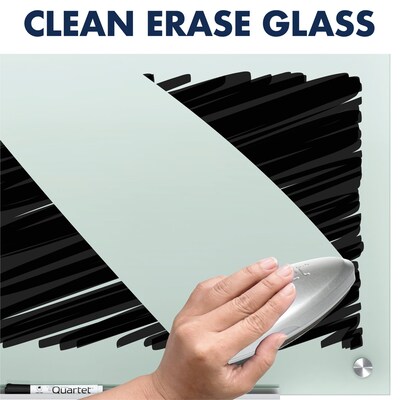 Quartet Infinity Glass Dry-Erase Whiteboard, 6' x 4' (G7248F)