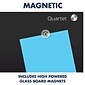 Quartet Infinity Magnetic Glass Dry-Erase Whiteboard, Black, 3' x 2' (G3624B)