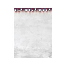 Great Papers! Stars Of Honor Patriotic Letterhead, Multicolor, 80/Pack (2019050)