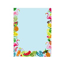 Great Papers! Tropical Vibes Letterhead, Multicolor, 80/Pack (2019065)