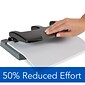 Swingline® SmartTouch™ Low Force 3-Hole Punch, 45 Sheet Capacity, Black/Gray (A7074136)