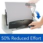 Swingline® LightTouch® Heavy Duty 2-7 Hole Punch, 40 Sheet Capacity, Gray (A7074357)