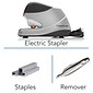 Swingline Optima Electric Desktop Stapler, 45-Sheet Capacity, Staples Included, Gray/Silver /Pack (48209)