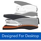 Swingline Optima 40 Desktop Stapler, 40-Sheet Capacity, Staples Included, Silver/Black (87845)