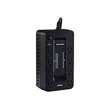 CyberPower 450 VA Battery Backup UPS, 8-Outlets, Black (SE450G1)