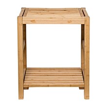 Honey Can Do bamboo stool, natural bamboo ( BTH-02100 )