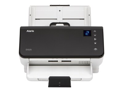 Alaris E1025 1025170 Desktop Scanner, White/Black