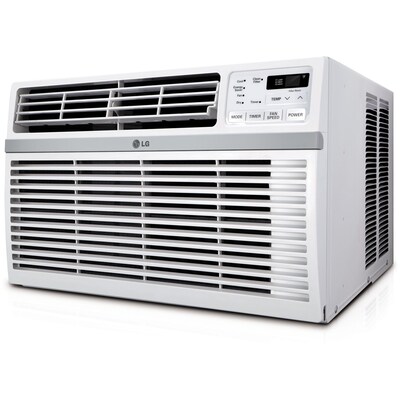 LG 18,000 BTU 230V Window-Mounted Air Conditioner with Remote Control