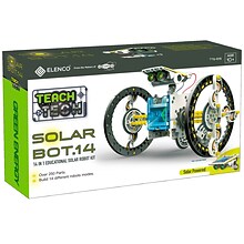 Elenco Teach Tech SolarBot.14 Solar Robot Kit, 250 Pieces (EE-TTG615)