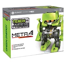 Elenco® Teach Tech™ Meta.4 Solar Robot, 60 Pieces (EE-TTG617)