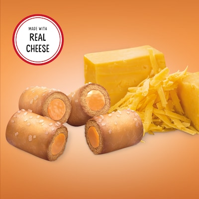 Combos Cheddar Cheese Pretzel Baked Snacks 6.3 oz. Bags, 12 Bags/Carton (42005)