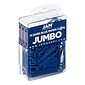 JAM Paper Jumbo Paper Clips, Dark Blue, 75/Pack (42186869)