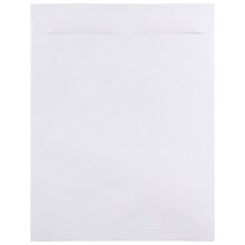 JAM Paper Open End Open End #15 1/2 Catalog Envelope, 12 x 15 1/2, White, 1000/Carton (01623202B)