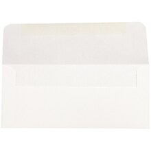 JAM Paper Currency Envelope, 3 x 6 11/16, White, 50/Pack (216313691H)
