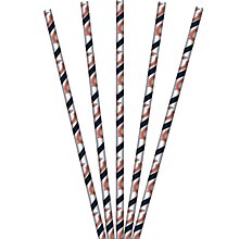 NFL Chicago Bears Paper Straws 24 pk (059506)