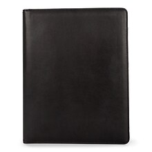 Bond Street Faux Leather Padfolio/Notepad, Black (WRC5040BS-BLACK)