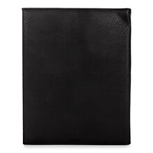 Bond Street Faux Leather Padfolio/Notepad, Black (WRC5042BS-BLACK)