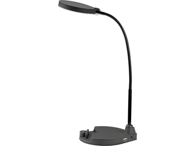 V-Light LED Desk Lamp, 13.25", Black (VSLC013UB)