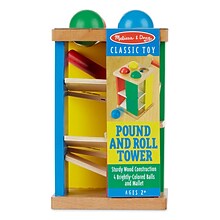 Melissa & Doug, Pound and Roll Tower, 9.7 x 5.7, 6/set (LCI3559)