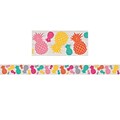 Teacher Created Resources Tropical Punch Pineapples Straight Border Trim (TCR2157)