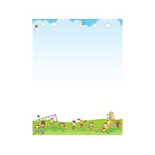 Great Papers! Lets Play Children Letterhead, Multicolor, 80/Pack (2019058)