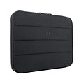 Solo New York Bond Neoprene Laptop Sleeve for 15.6 Laptops, Black (PRO115-4)