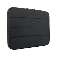 Solo New York Bond Neoprene Laptop Sleeve for 15.6 Laptops, Black (PRO115-4)