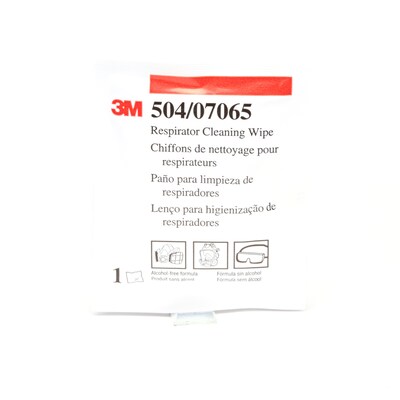 3M™ Respirator Cleaning Wipes 504, 100/Box
