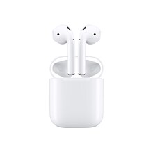 Apple AirPods (2nd Generation) Bluetooth Earbuds, White (MV7N2AM/A)