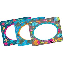 Barker Creek Kai Ola Name Tags/Self-Adhesive Labels, 3 1/2” x 2 3/4”, Multi-Design Set, 45/Pack (BC1